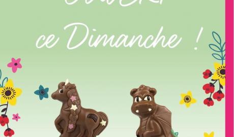 Ouverture de votre chocolaterie Monbana ce dimanche 10 Avril de 14h à 18h !